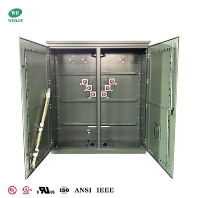 2MVA ترانسفورماتور نصب پله به پله خورشیدی 380V تا 34.5KV FR3 مایع دی الکتریک ترانسفورماتورهای خورشیدی تجدید پذیر