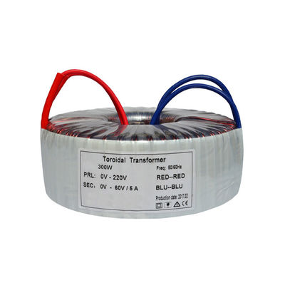 ترانسفورماتور جداسازی حلقوی ارتباطی 300W 60VAC/5A مس/آلومینیوم