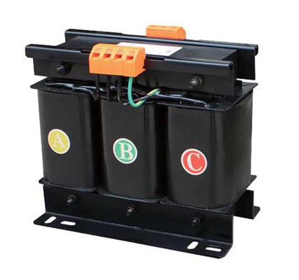 منبع تغذیه 25KVA ترانسفورماتور نوع خشک سه فاز 415V 200V مس
