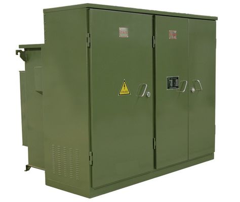 پد ترانسفورماتور نوع روغن سه فاز 2500KVA نصب شده در جلو مرده زنده جلو