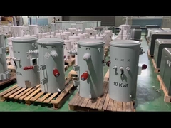 نوع CSP یک فاز قطب نصب شده ترانسفورماتور روغن غوطه ور 4160V تا 120V استاندارد IEEE ANSI