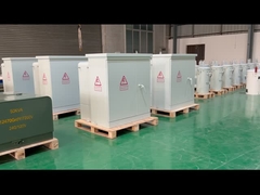 ترانسفورماتور تک فاز نصب شده بر روی پد