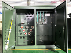 ترانسفورماتور سه فاز نصب شده