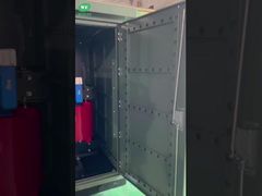 ترانسفورماتور رزین ریختهگری خشک 2000 کیلو ولت آمپر IP55 فضای باز محفظه 304SS